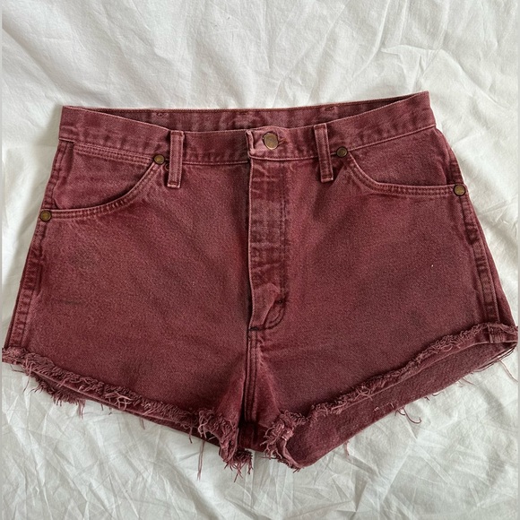 Wrangler Pants - Wrangler Jean Shorts- Size S